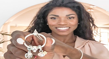Caterine Ibargüen ahora será imagen de la marca de joyería Pandora en Latinoamérica
